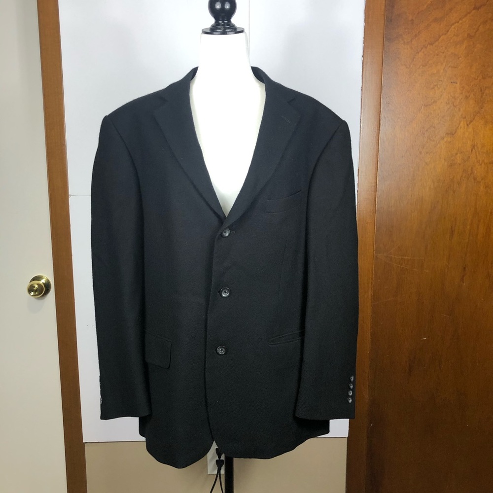 Oscar De La Renta 100% Wool Blazer Sz 44R